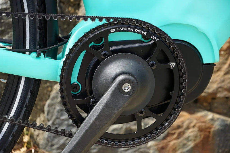 What are the benefits of a belt driven bike?