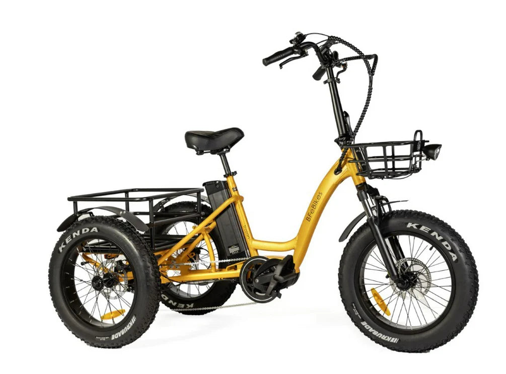 yellow mid drive ebike