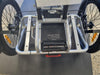 Close up of Trident semi-recumbent electric tricycle