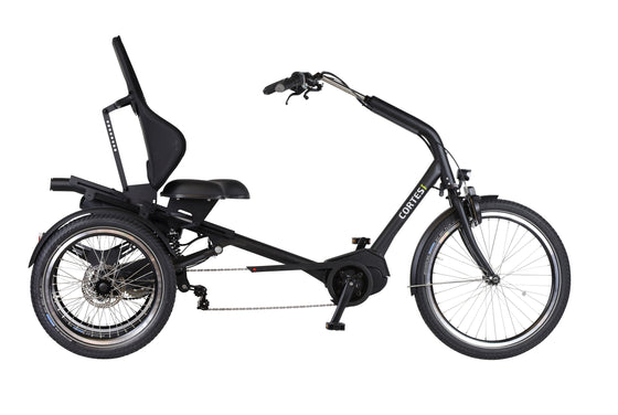 Huka Cortes Black Electric Tricycle