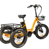 Yellow Electric Tricycle