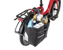  electric bike with grocery bag