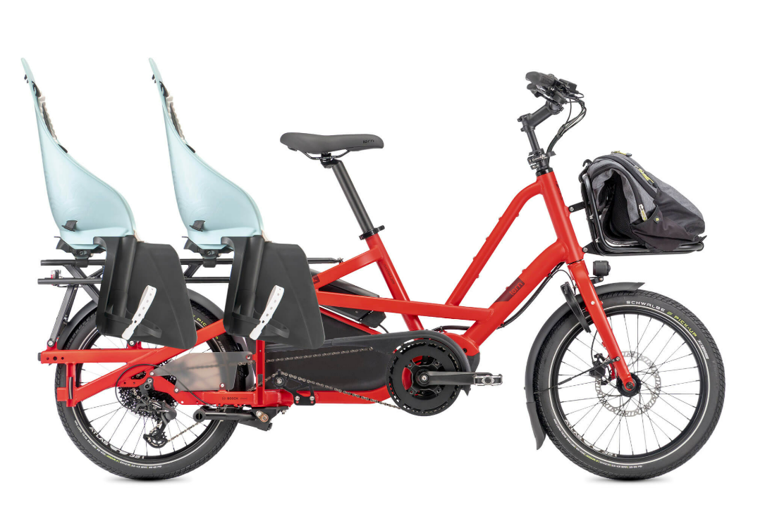 Red Electric bike