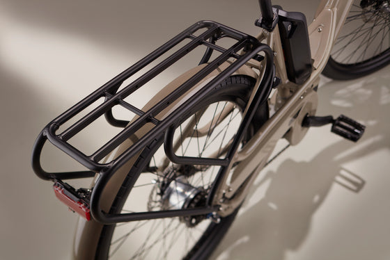 Close up of rear on Benno EJoy electric cargo bike