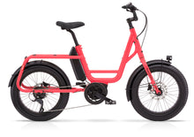  Coral pink Benno RemiDemi electric short-tail cargo bike