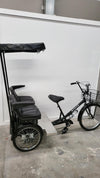 Black Worksman Chariot electric tricycle