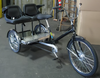 Front view of the Worksman Chariot electric tricycle