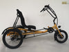 Gold Trident semi-recumbent electric tricycle