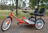 Red Worksman Chariot electric tricycle