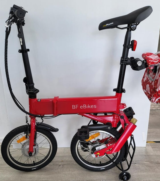 Red BF i-Ezi Folding Electric Bike