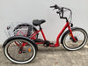 Red Titanium BF i-Tri 24-inch Electric Tricycle