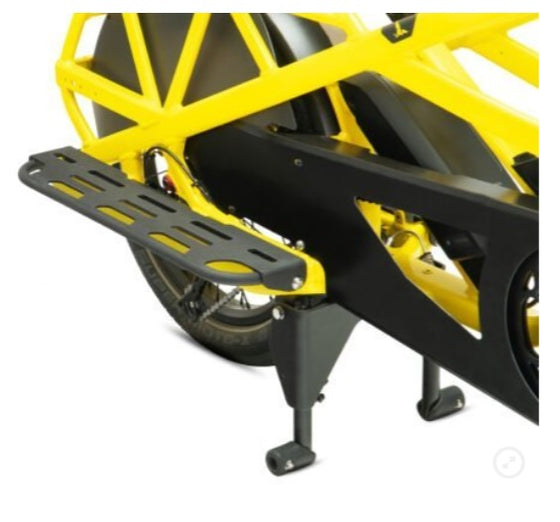 Step on yellow Information on the Tern GSD S10 LX Electric Cargo ebike