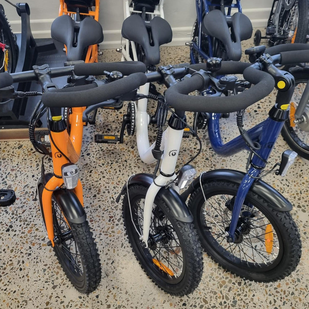 
                      
                        Lightning electric bikes side by side
                      
                    