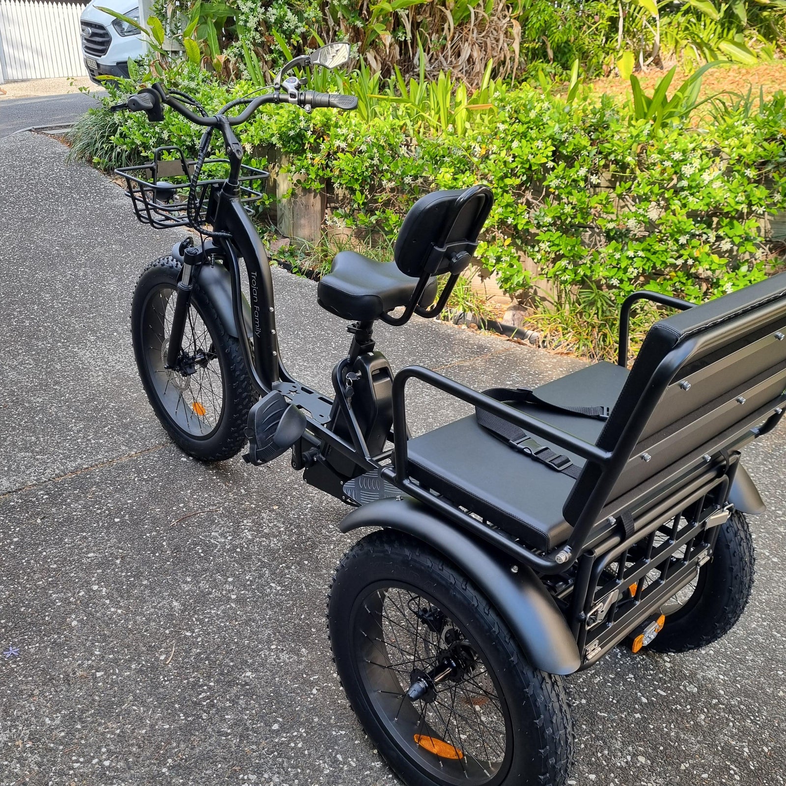 Trojan Family Fat Tyre Electric Tricycle — view 4