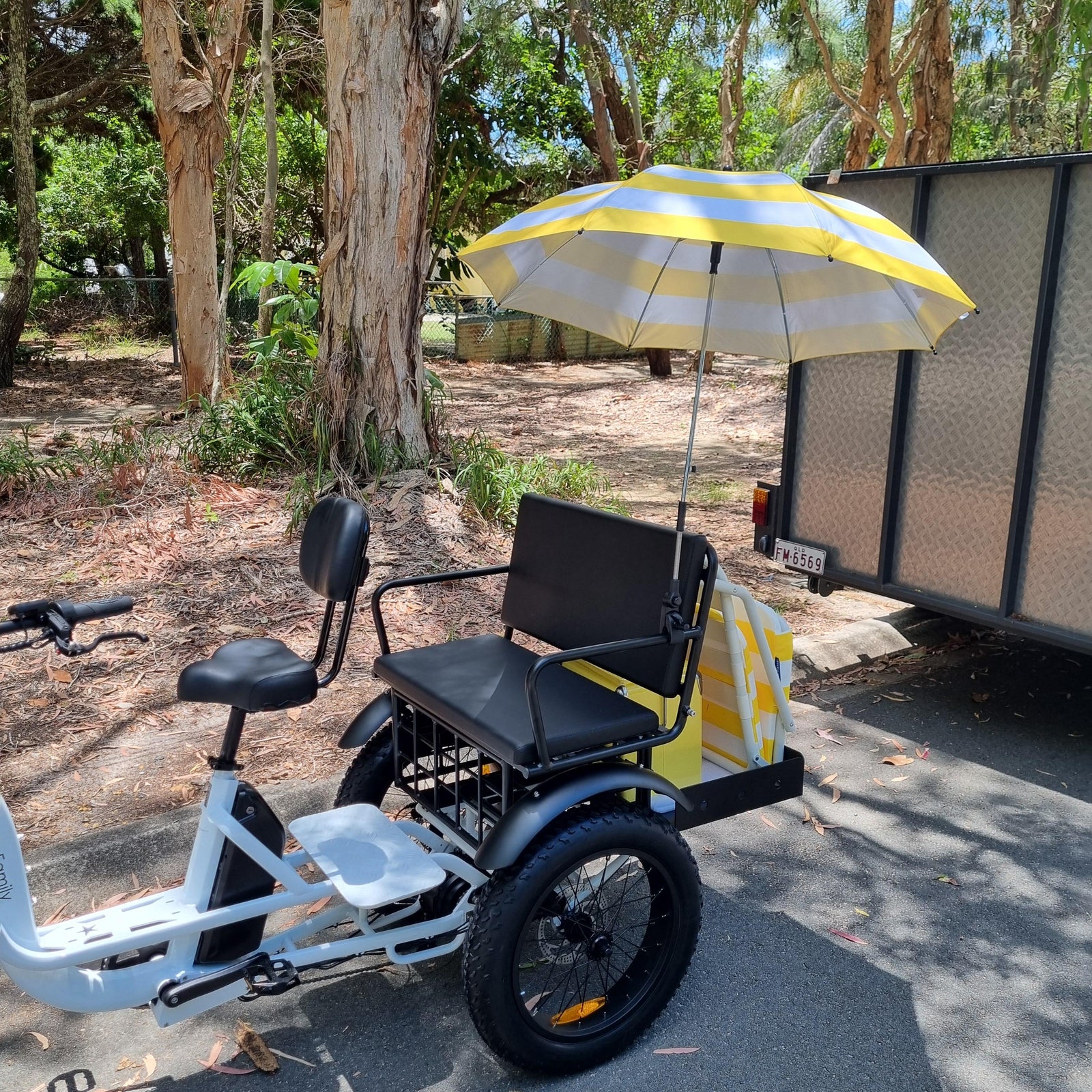 Trojan Family Fat Tyre Electric Tricycle — view 14