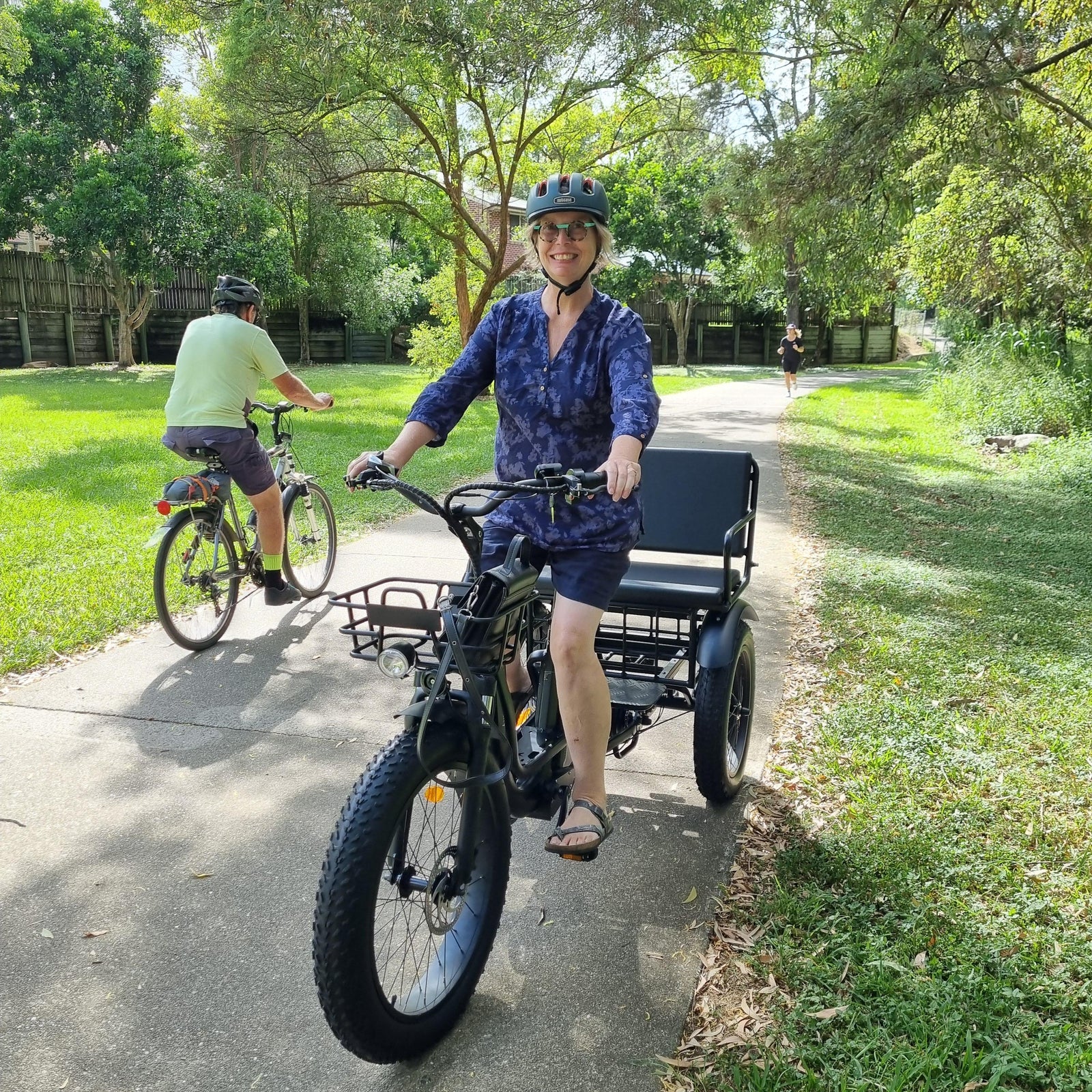 Trojan Family Fat Tyre Electric Tricycle — view 17