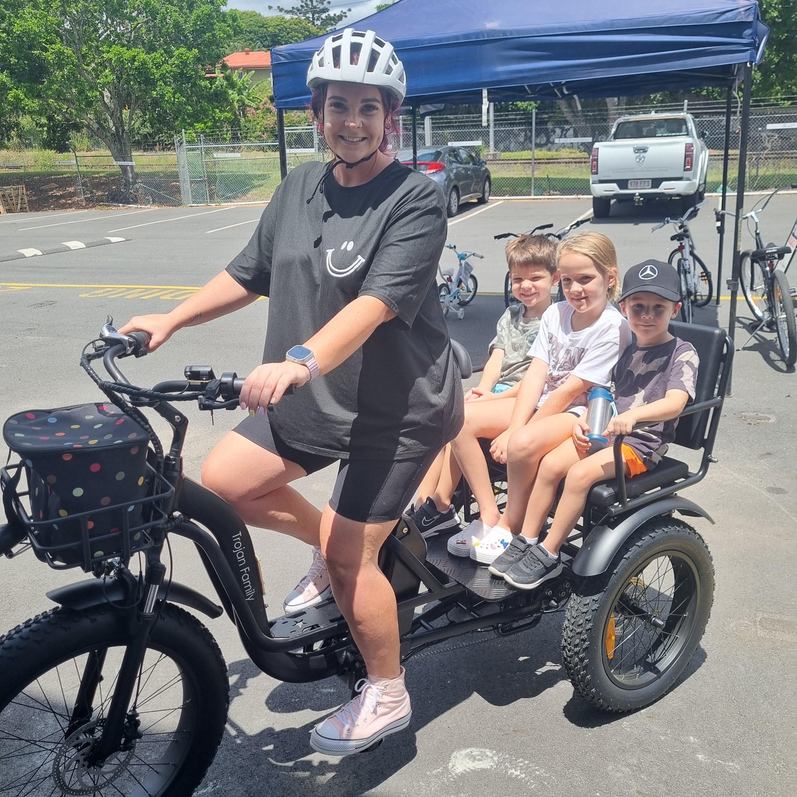 Trojan Family Fat Tyre Electric Tricycle — view 13