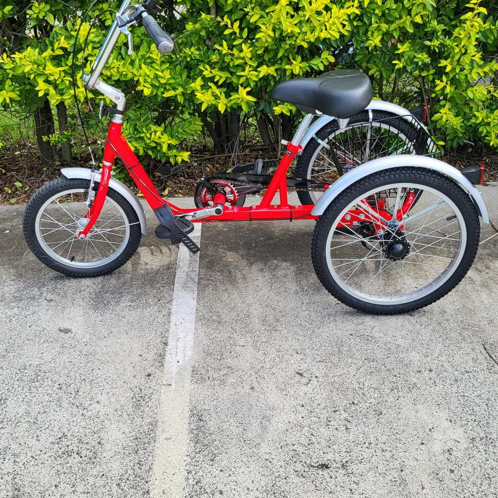 
                  
                    red electric trike
                  
                