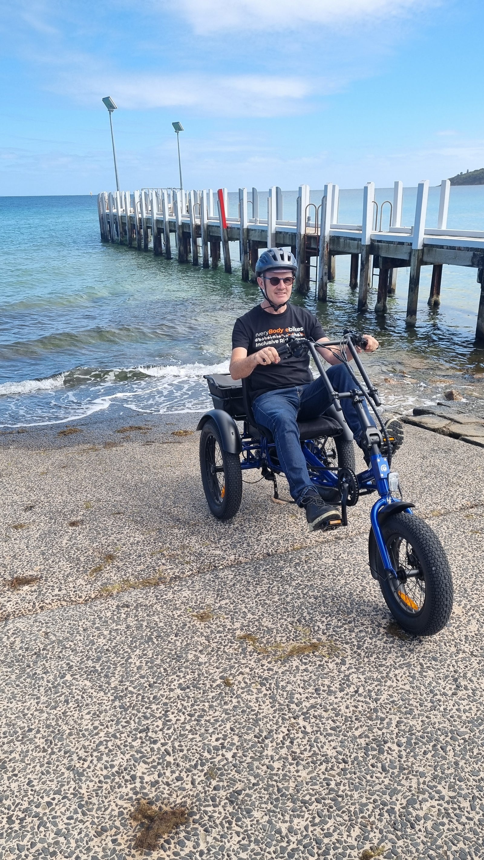 Trident Semi-Recumbent Electric Tricycle — view 5