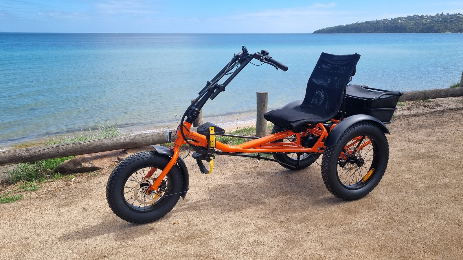 Trident Semi-Recumbent Electric Tricycle — view 3