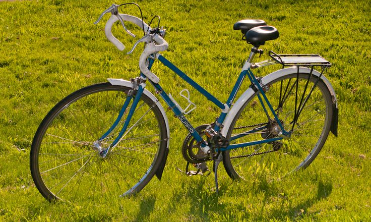 Bike which has saddle seat 