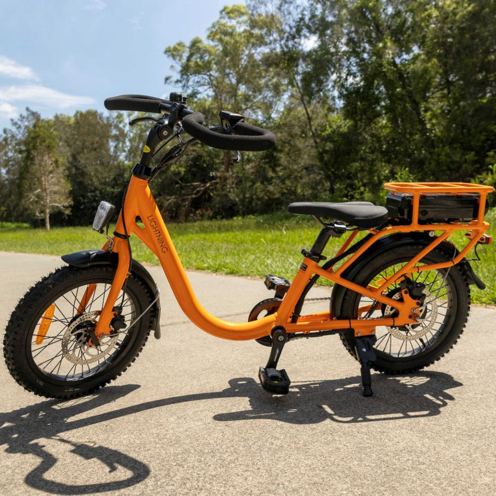 
                      
                        orange lighting electric bike
                      
                    