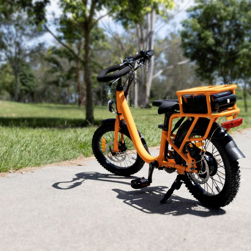 
                      
                        orange lighting electric bike
                      
                    