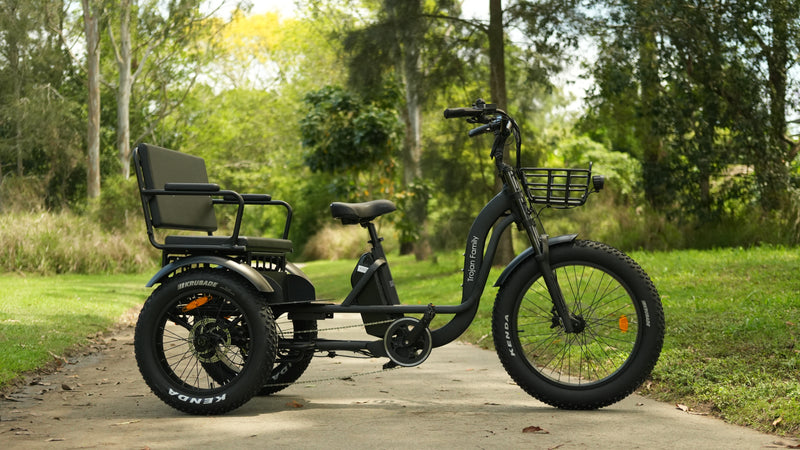 EBEB Trojan Family Fat Tyre Electric Tricycle