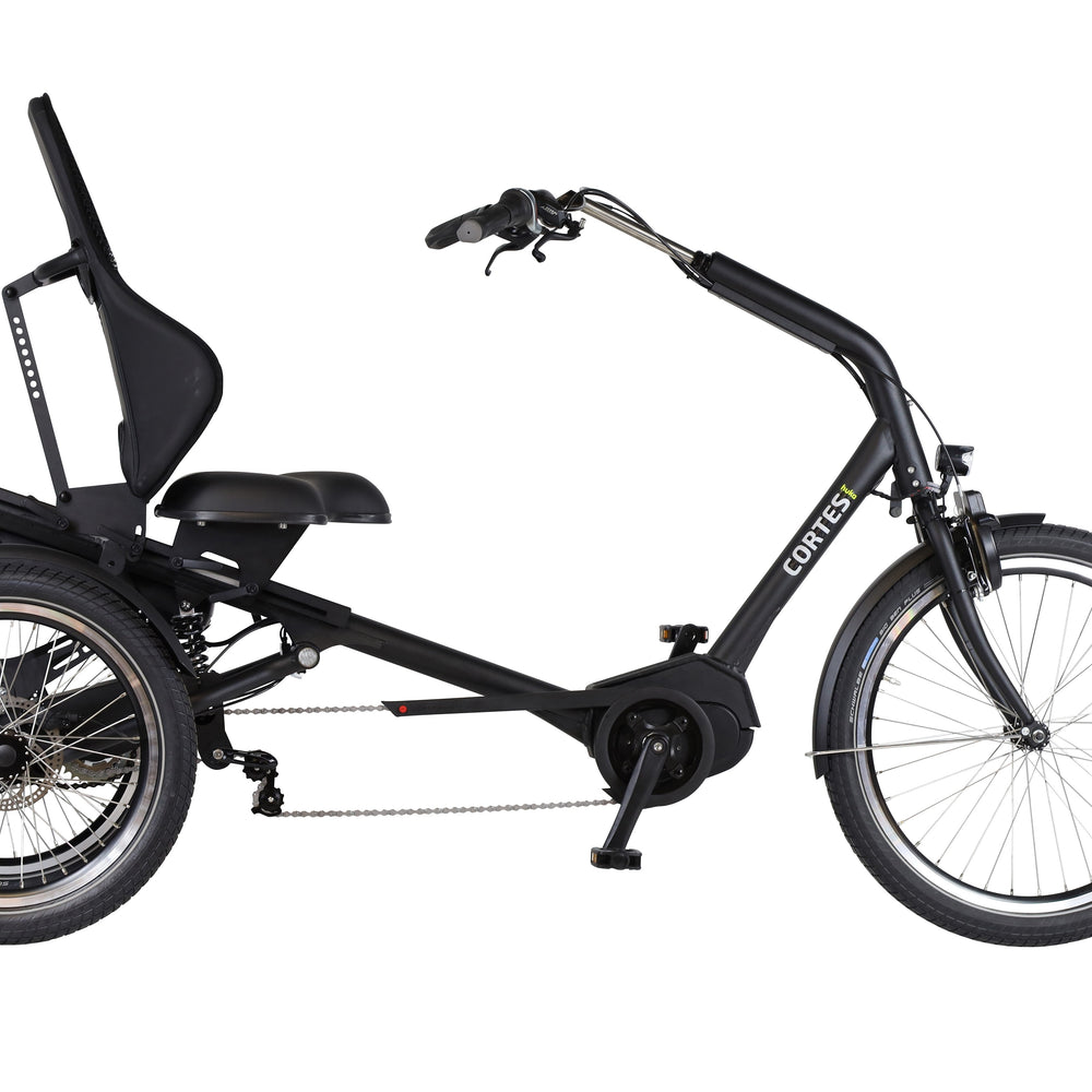 Huka Cortes Black Electric Tricycle