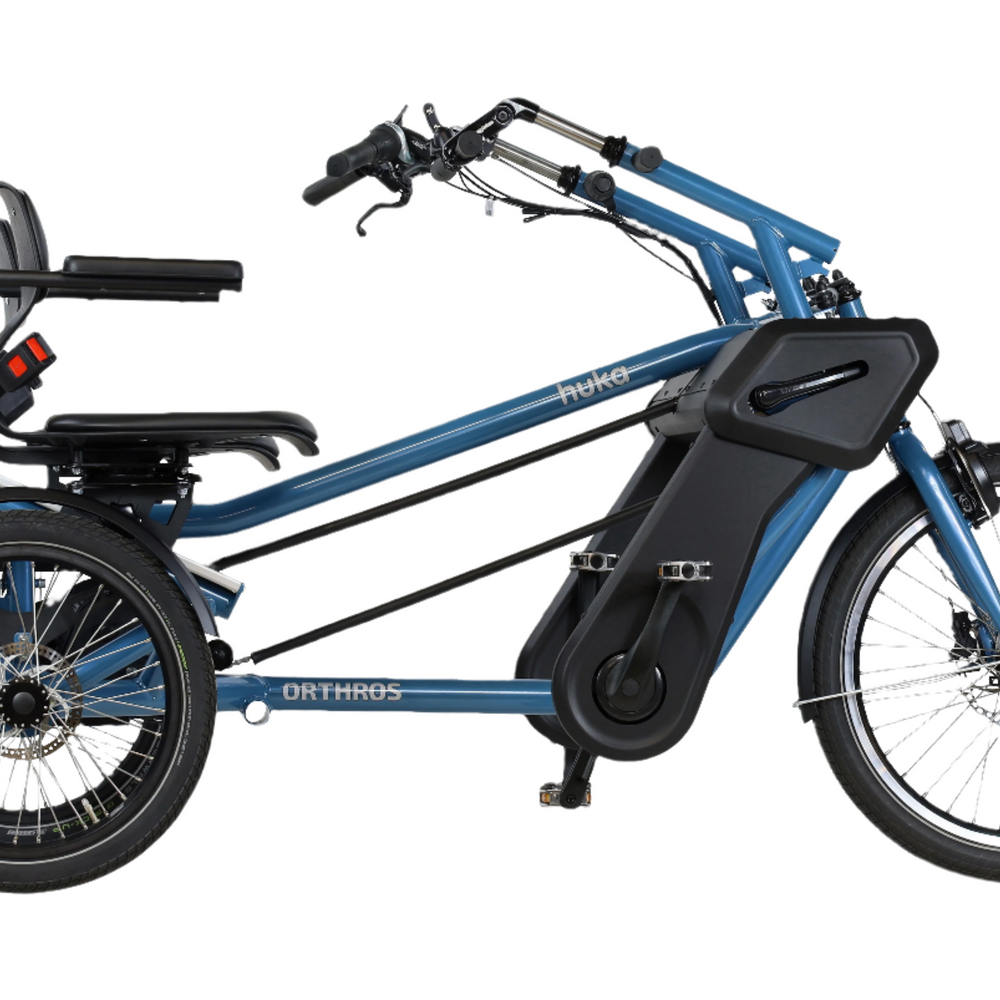 
                      
                        Blue Huka Orthros Tandem Tricycle
                      
                    