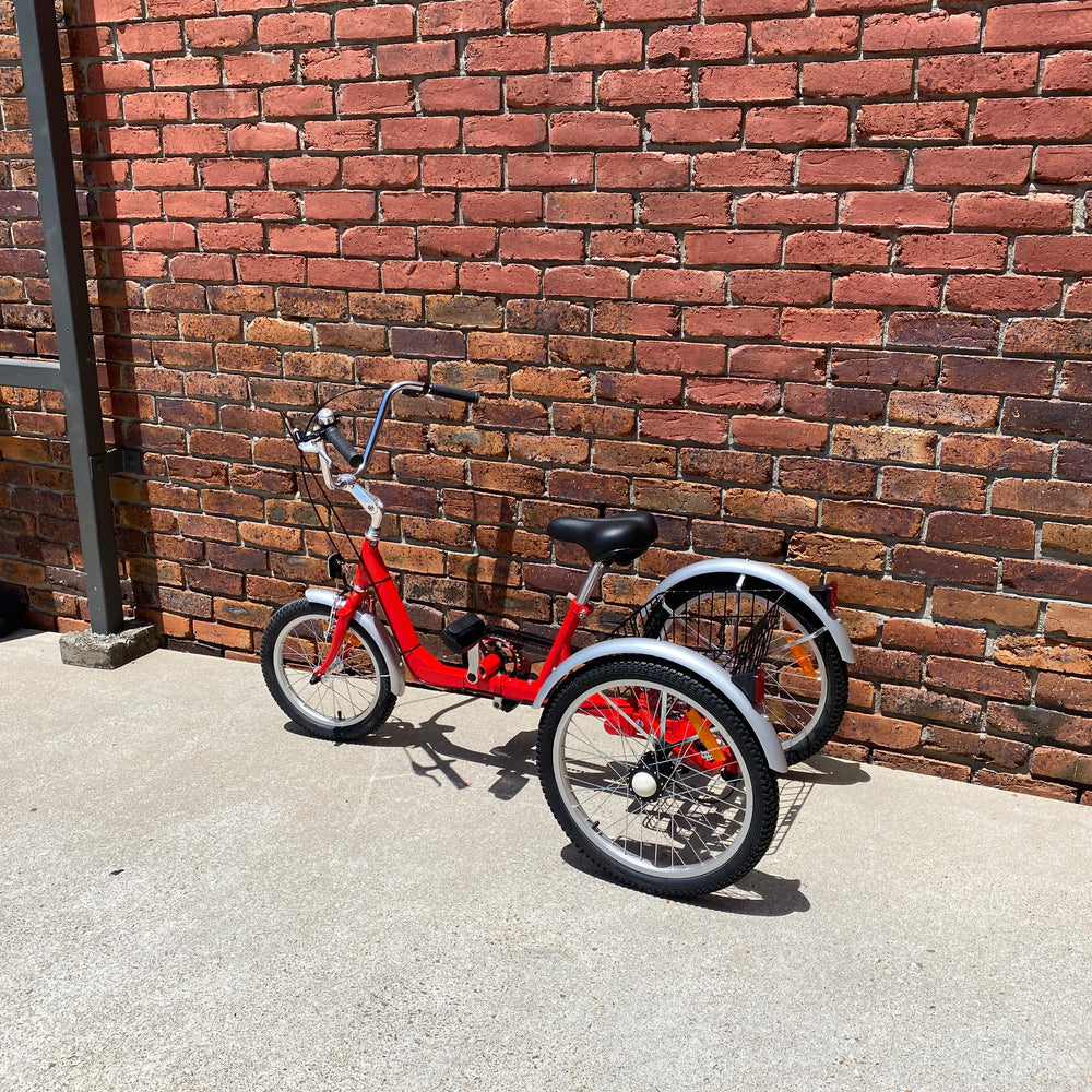 
                  
                    Red Electric Trike
                  
                