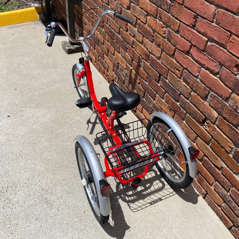 
                  
                    Red electric bike
                  
                