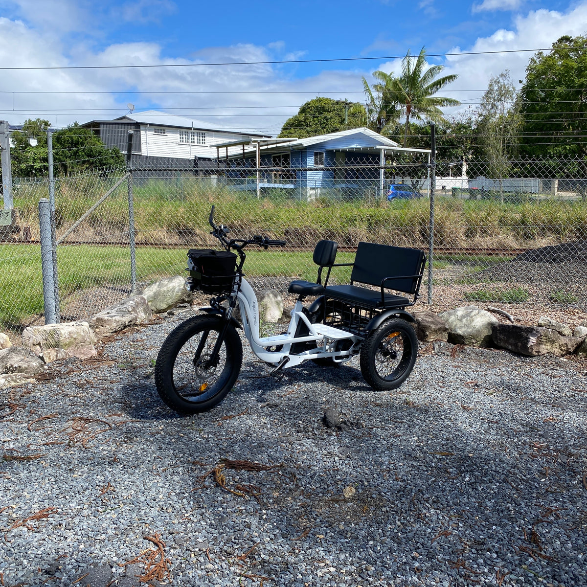 Trojan Family Fat Tyre Electric Tricycle — view 6