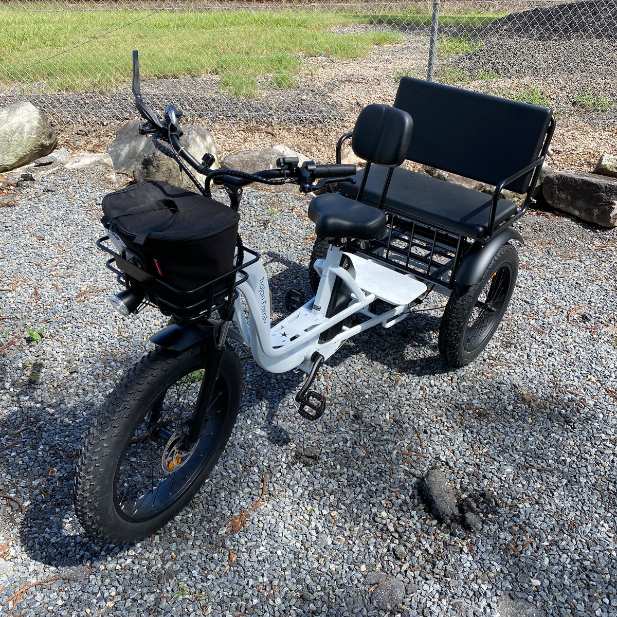 Trojan Family Fat Tyre Electric Tricycle — view 5