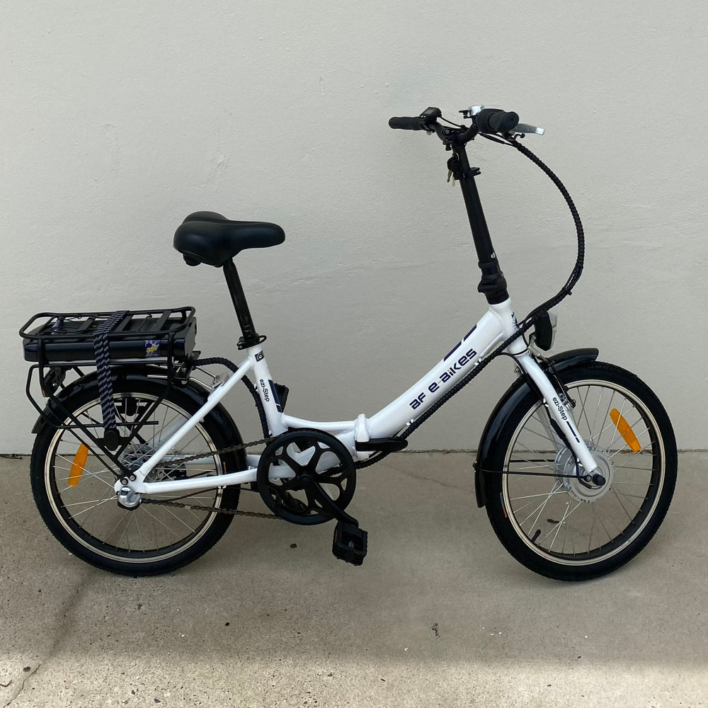 
                      
                        White BF ezi-Fold 20" Electric Bike
                      
                    