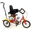 Muskateer 14" tricycle with rear steer and special needs mods