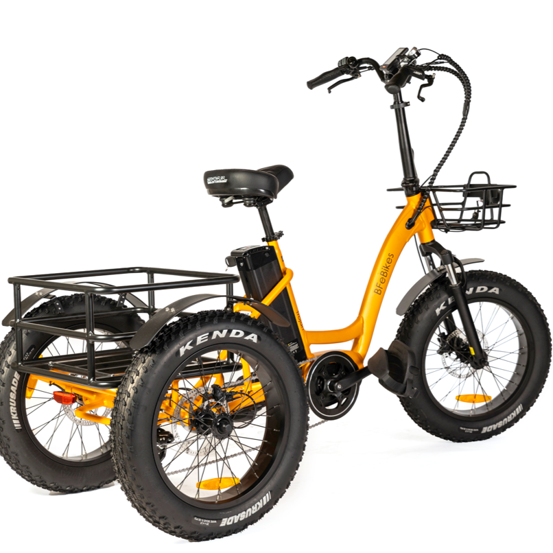 
                      
                        Orange Electric Tricycle
                      
                    