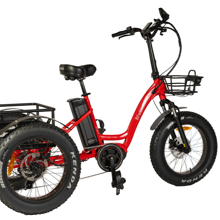 
                      
                        Red Electric Tricycle
                      
                    