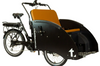 Black Tribe Bikes Ricky Rickshaw with yellow seat