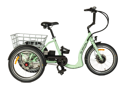 Light green BF i-Tri 20-inch Electric Tricycle