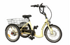 Light yellow BF i-Tri 20-inch Electric Tricycle