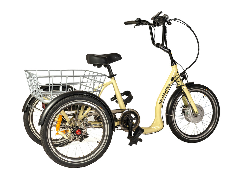 
                  
                    Light yellow BF i-Tri 20-inch Electric Tricycle
                  
                