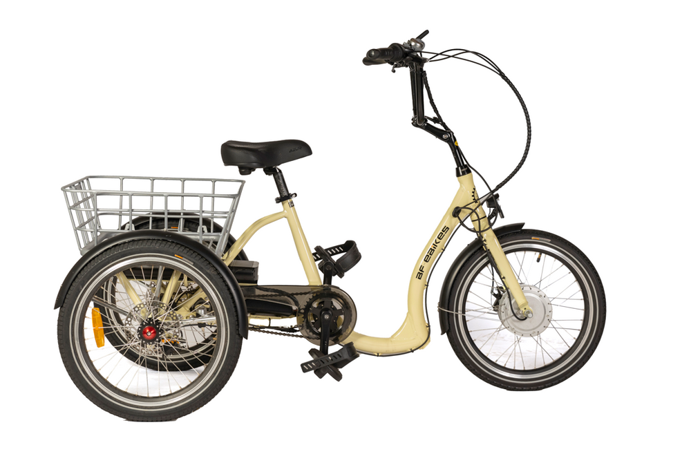 
                  
                    Light yellow BF i-Tri 20-inch Electric Tricycle
                  
                