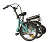 BF ezi-Step 2+2 Folding 20" Electric Bike with adult stabilisers