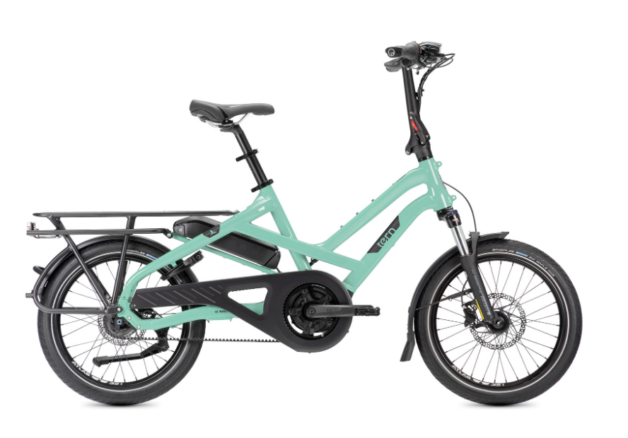 Blue green Tern e bike