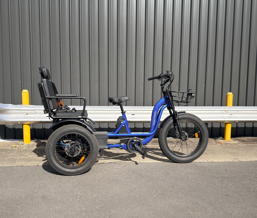 Trojan Family Fat Tyre Electric Tricycle — view 3