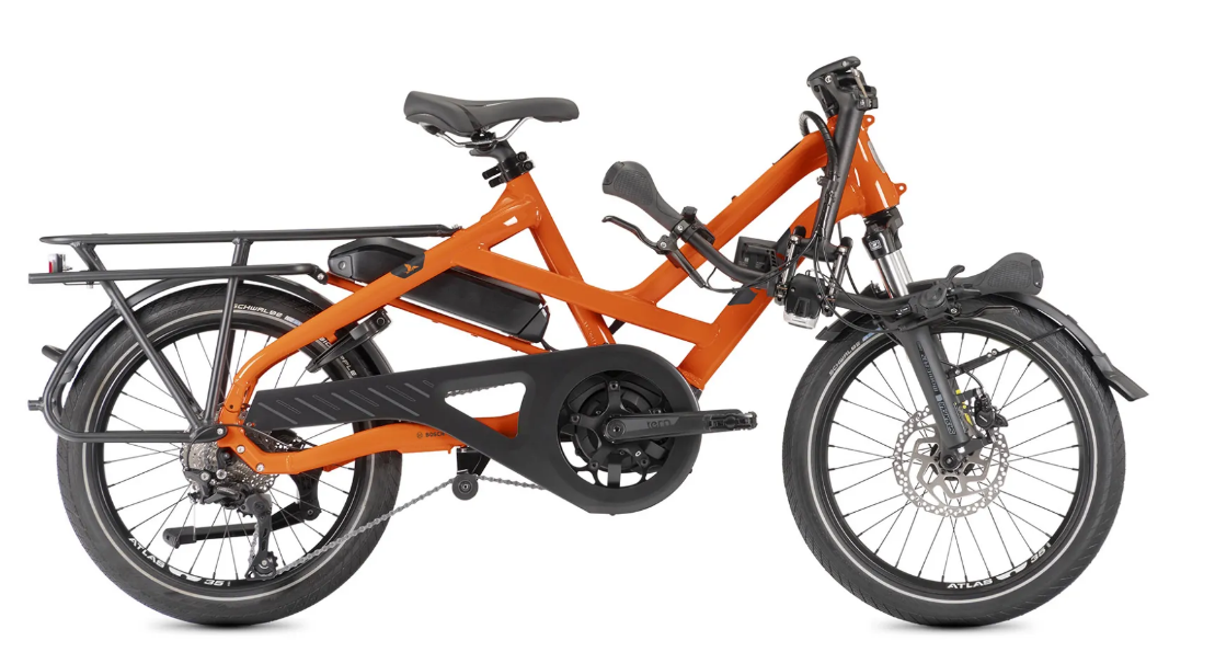 orange e bike