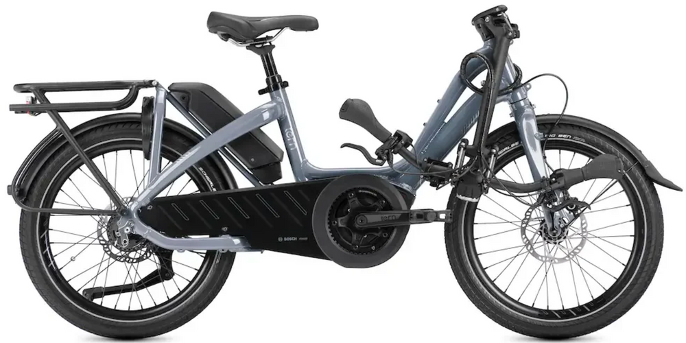 
                      
                        Side view of Tern NBD S5i step-through ebike
                      
                    