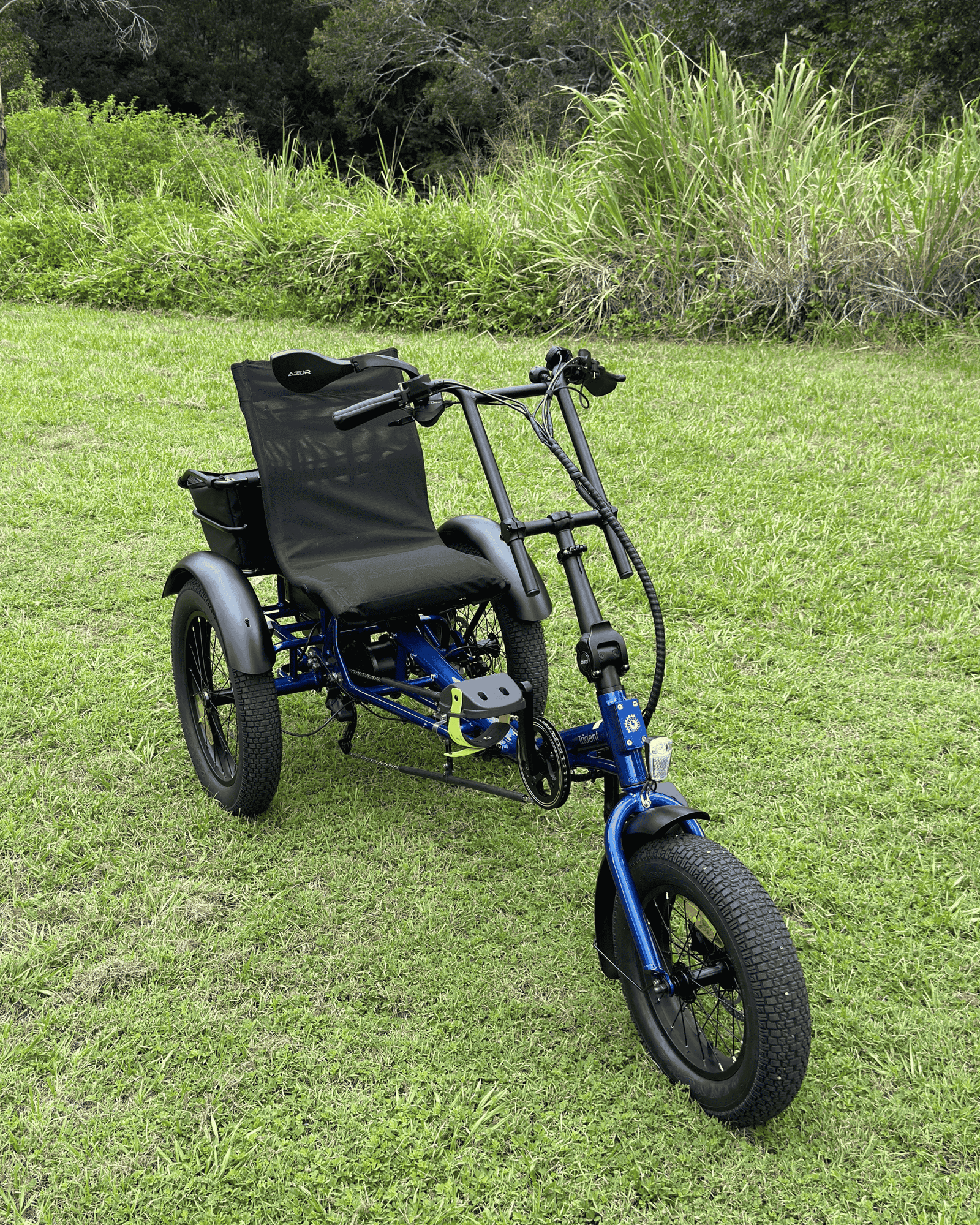 Trident Semi-Recumbent Electric Tricycle — view 7