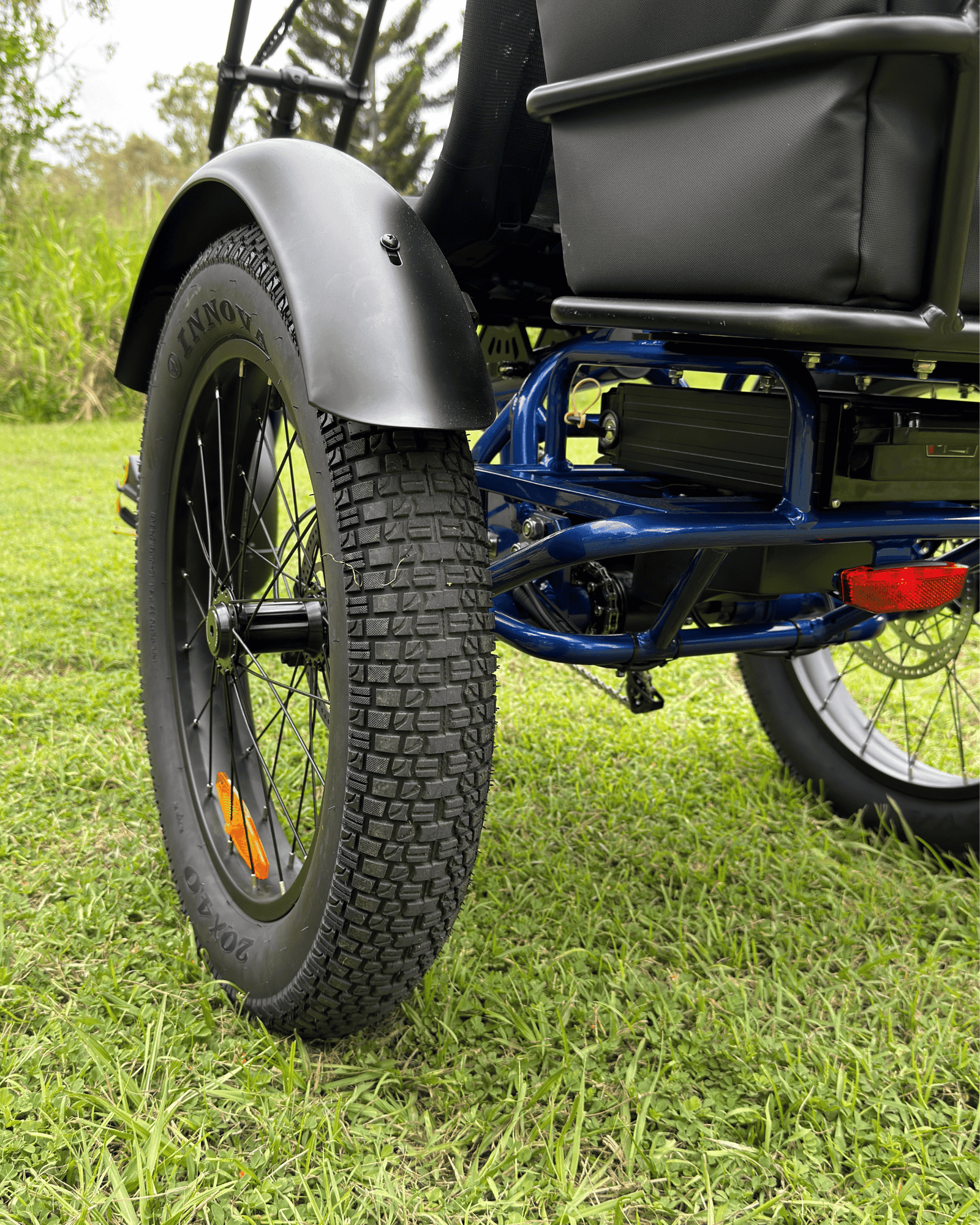 Trident Semi-Recumbent Electric Tricycle — view 6